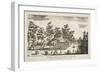 The Rotunda and Ranelagh House in Ranelagh Gardens, Chelsea, London, C1750-null-Framed Giclee Print