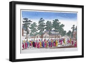 The Rotunda and Ranelagh House in Ranelagh Gardens, Chelsea, London, C1760-null-Framed Giclee Print