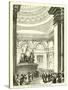 The Rotunda, Art Gallery, 10 May 1876-null-Stretched Canvas