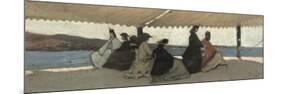 The Rotunda at Palmieri, 1866-Giovanni Fattori-Mounted Premium Giclee Print