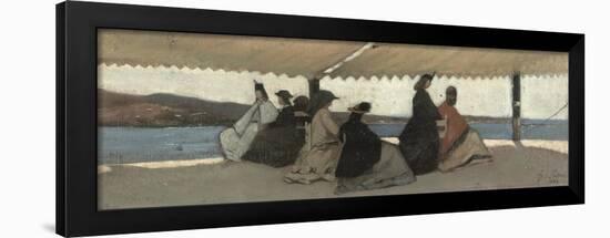 The Rotunda at Palmieri, 1866-Giovanni Fattori-Framed Giclee Print