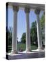 The Rotunda Designed by Thomas Jefferson, University of Virginia, Virginia, USA-Alison Wright-Stretched Canvas
