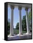 The Rotunda Designed by Thomas Jefferson, University of Virginia, Virginia, USA-Alison Wright-Framed Stretched Canvas