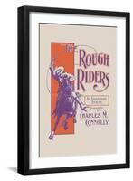 The Rough Riders: An Equestrian Scene-null-Framed Art Print