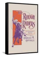 The Rough Riders: An Equestrian Scene-null-Framed Stretched Canvas