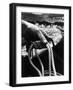 The Rough, Weathered Hand of an Oldtime Cowboy, Holding Rope-John Loengard-Framed Premium Photographic Print