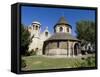 The Round Church, Dating From 1130, Cambridge, Cambridgeshire, England, United Kingdom, Europe-null-Framed Stretched Canvas