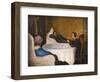 The Round Table; La Table Ronde, 1936-Jean Marchand-Framed Giclee Print