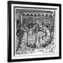 The Round Table of King Artus of Brittany, 14th Century-null-Framed Giclee Print