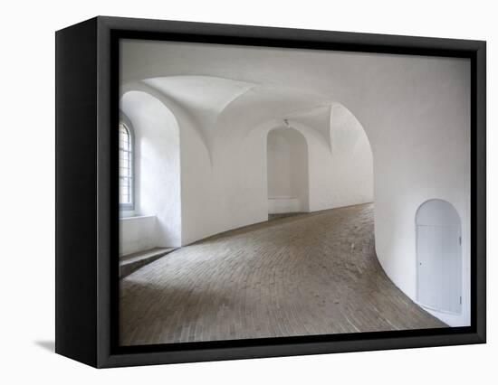 The Round Tower Interior, Copenhagen, Denmark, Scandinavia, Europe-Frank Fell-Framed Stretched Canvas