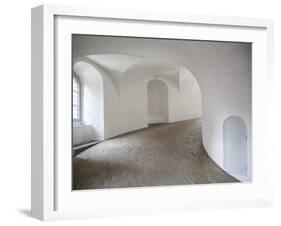 The Round Tower Interior, Copenhagen, Denmark, Scandinavia, Europe-Frank Fell-Framed Photographic Print