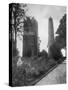 The Round Tower of Swords, Dublin, Ireland, from the East, 1924-1926-Valentine & Sons-Stretched Canvas