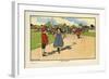 The Roundabout-Charles Robinson-Framed Art Print