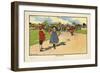 The Roundabout-Charles Robinson-Framed Art Print