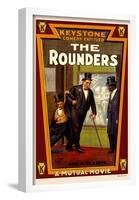 The Rounders Movie Charlie Chaplin-null-Framed Poster