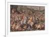 The Rout of the Pisans at Torre San Vincenzo, 1568-1571-Giorgio Vasari-Framed Giclee Print