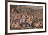 The Rout of the Pisans at Torre San Vincenzo, 1568-1571-Giorgio Vasari-Framed Giclee Print