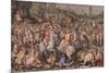 The Rout of the Pisans at Torre San Vincenzo, 1568-1571-Giorgio Vasari-Mounted Giclee Print