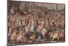 The Rout of the Pisans at Torre San Vincenzo, 1568-1571-Giorgio Vasari-Mounted Giclee Print