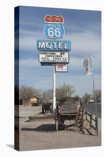 The Route 66 Motel, Seligman, Arizona, United States of America, North America-Ethel-Stretched Canvas