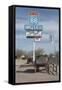 The Route 66 Motel, Seligman, Arizona, United States of America, North America-Ethel-Framed Stretched Canvas