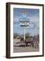The Route 66 Motel, Seligman, Arizona, United States of America, North America-Ethel-Framed Photographic Print