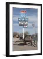 The Route 66 Motel, Seligman, Arizona, United States of America, North America-Ethel-Framed Photographic Print