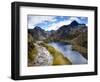 The Routeburn Trak in Mount Aspiring National Park Located in Ne-Sergio Ballivian-Framed Photographic Print