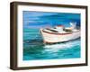 The Row Boat that Could-Jane Slivka-Framed Art Print