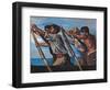 The Rowers-Hans Von Marees-Framed Giclee Print