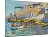 The Rowing Boat, Valetta, Malta, 2015-Andrew Macara-Mounted Giclee Print