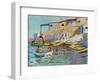 The Rowing Boat, Valetta, Malta, 2015-Andrew Macara-Framed Giclee Print