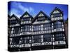 The Rows, Bridge Street, Chester, Cheshire, England, United Kingdom-David Hunter-Stretched Canvas