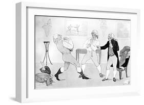 The Royal Academy, 1786-null-Framed Giclee Print