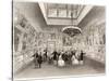 The Royal Academy, a Private View-null-Stretched Canvas