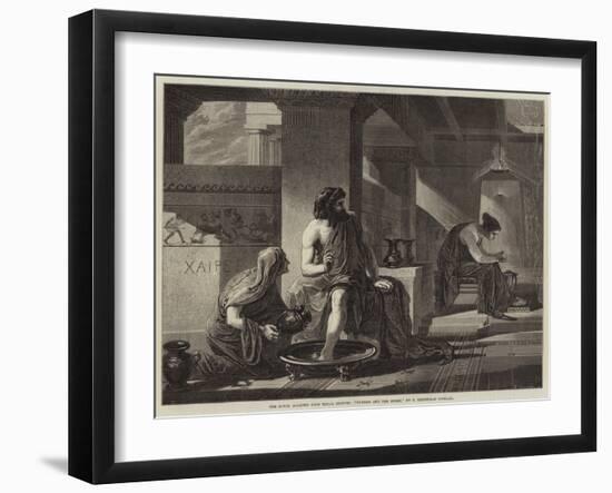The Royal Academy Gold Medal Picture, Ulysses and the Nurse-Frederick Trevelyan Goodall-Framed Giclee Print
