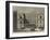 The Royal Academy of Arts, Burlington House-Frank Watkins-Framed Giclee Print