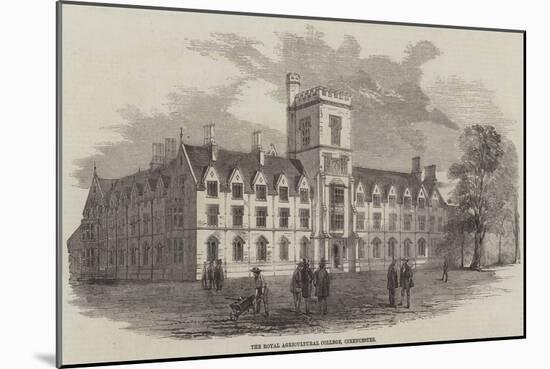 The Royal Agricultural College, Cirencester-null-Mounted Giclee Print