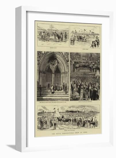 The Royal Agricultural Show at York-null-Framed Giclee Print