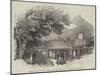 The Royal Agricultural Society's Meeting at York, the Dinner Pavilion, from the New-Walk-null-Mounted Giclee Print