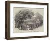 The Royal Agricultural Society's Meeting at York, the Dinner Pavilion, from the New-Walk-null-Framed Giclee Print