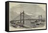 The Royal Albert Bridge, Chelsea-null-Framed Stretched Canvas