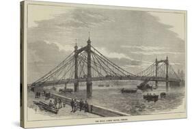 The Royal Albert Bridge, Chelsea-null-Stretched Canvas