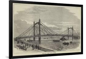 The Royal Albert Bridge, Chelsea-null-Framed Giclee Print