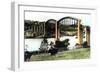 The Royal Albert Bridge, Saltash, Cornwall, 1926-null-Framed Giclee Print