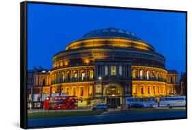 The Royal Albert Hall at Night, London, England, United Kingdom, Europe-Michael Nolan-Framed Stretched Canvas