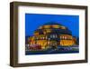 The Royal Albert Hall at Night, London, England, United Kingdom, Europe-Michael Nolan-Framed Photographic Print