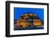 The Royal Albert Hall at Night, London, England, United Kingdom, Europe-Michael Nolan-Framed Photographic Print