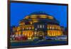 The Royal Albert Hall at Night, London, England, United Kingdom, Europe-Michael Nolan-Framed Premium Photographic Print