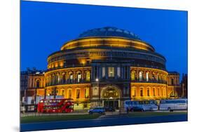 The Royal Albert Hall at Night, London, England, United Kingdom, Europe-Michael Nolan-Mounted Premium Photographic Print